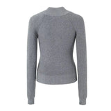 Real Button Embroidered Knit Cardigan