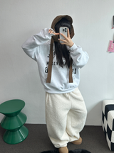 SHOULDER ARM PRINTING TATTOO PATCH CHERRY HOODIE🍒🩵🤍3COLOR