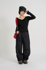 Destroy v-neck knit