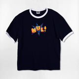 ピクセル NUL リンガーTシャツ - 4COLOR