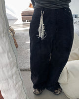 Boucle Mix Long Tassel Keychain