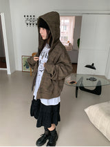 カモフラージュ2WAYスウェットフーディー (2C)