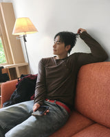 No.1836 arched button T (4color)