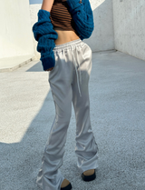 (FALL/WINTER KNIT) ニットストリッピードセミクロッピードレイヤードインナータートルネックタンク- 2 カラー