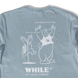 ジャストリーチロングスリーブTシャツ(SORA BLUE)
