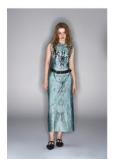 Spring/Summer 2025 New Blue and Black Printed Dresses