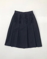セージフリルピンタックスカート (2color)