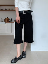 FRILL CAPRI PANTS (3C)