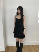 イヴ シャーリング ミニドレス(3 colors)