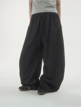 Margarine linen wide pants -4C