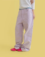 Vivid color pants (purple)
