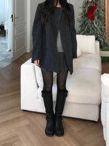 Innerf Wool Half Coat (3 colors)