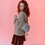 MUMU CLASSIC BACKPACK SILVER
