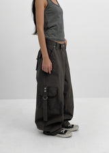[MADE] Denku Cargo Wide Cotton Pants