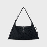 バックルクロスバッグ (Dot Black)