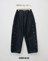 Stel Cinchback Denim Pants