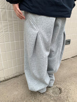 [Unisex] マピットカーブドバンディングバルーンワイドパンツ
