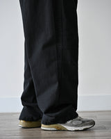 MP WASHED CURVED PANTS BK