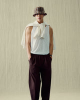 ストレンジャールースフィットコットンタンクトップ(White)