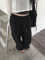 リベット ツーウェイ パンツ (2 colors)