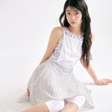 Apron dress - dot