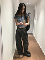 Muse Off-shoulder T-shirt (3color) 
