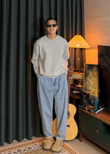 [virstyle original] INKKI two tuck Balloon Tapered Denim Pants 4COLOR