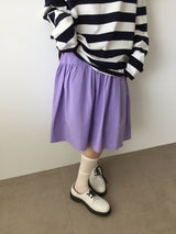ペールブルームミディスカート (3color)