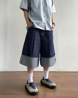 Rollup Bermuda Denim Pants