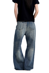 Ripped Whisker Jeans