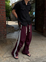 Side button track pants(3color)
