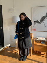 Kithe Quilted Hood Duffel Long Coat