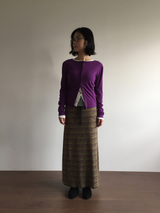 Venti knit long skirt (2color)