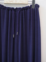shirring loose pants