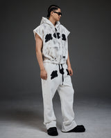 M.C.R. code stud zip-up vest HD IV