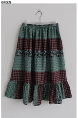 2WAY PATCHWORK BOHO SKIRT