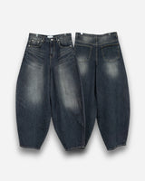 Washing Balloon Denim Pants