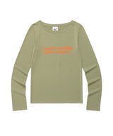 ダブルシンフォニーロングスリーブTシャツ グリーン(CV2EFFT554A)