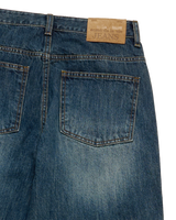 26SS レディース セミブーツカット ウォッシュデニムパンツ