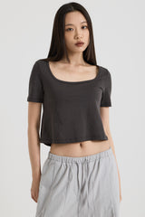 リバーシブルTシャツ, Charcoal