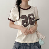96 T-Patch Patch Ringer T-shirt (4 colors)