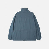Bund Washed Field Long Field Jacket
