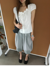 Easy String Harem Pants (3color)