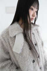 double button fluffy cardigan(2colors)