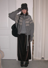 Soft Fur Backpack_Black