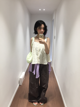 Depe Floral Button Blouse (2color)