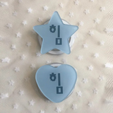 Youth Spirit Power Sky Blue Star Heart Acrylic Smart Tok (MacSafe compatible)