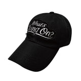 What's Going On ボールキャップ [ BLACK ]
