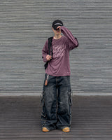 カウンティレイヤードロングスリーブTシャツ
