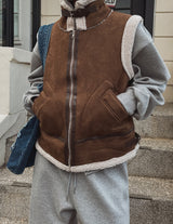 ルージュ ワンバックル マスタングベスト